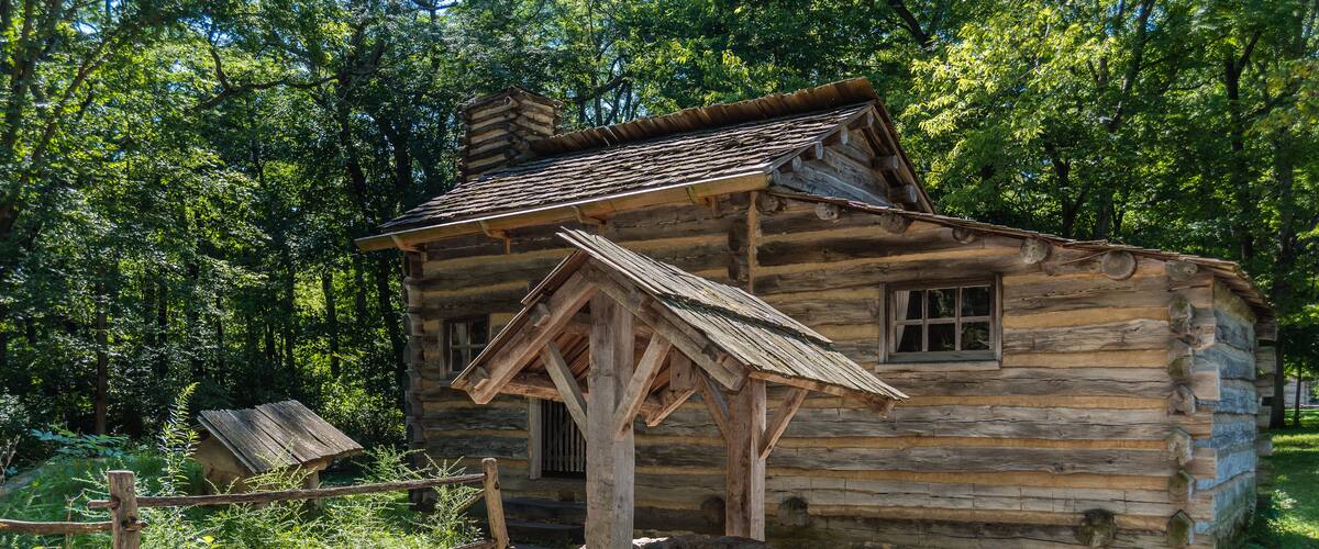 Pioneer Well and Cabin