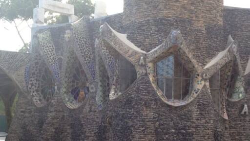 A not so well know Church by Gaudi about 25 minutes outside of Barcelona. Created for a town of factory workers that were paid in tickets that could only be spent locally in the town.