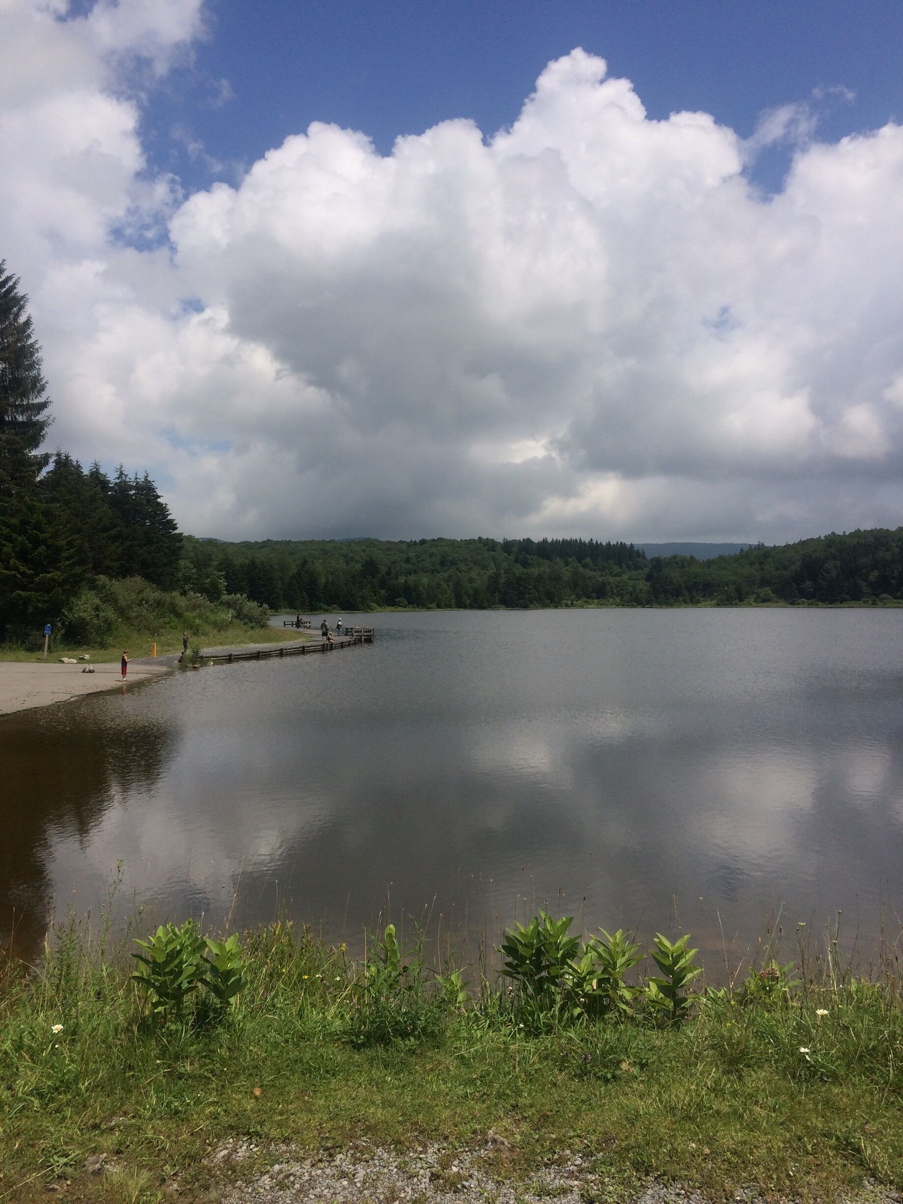 Spruce Knob lake. 