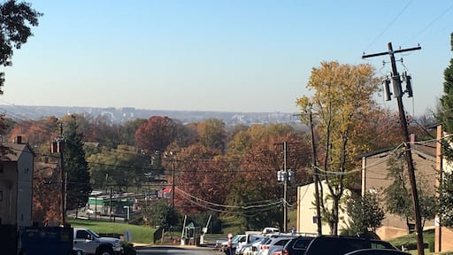 You can see Alexandria from here