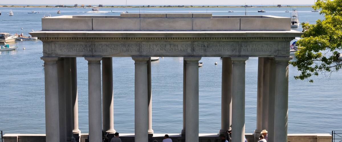 Plymouth Rock, Plymouth, Massachusetts, USA