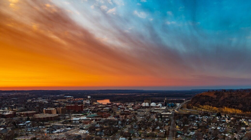Night Photo of Red Wing, Minnesota