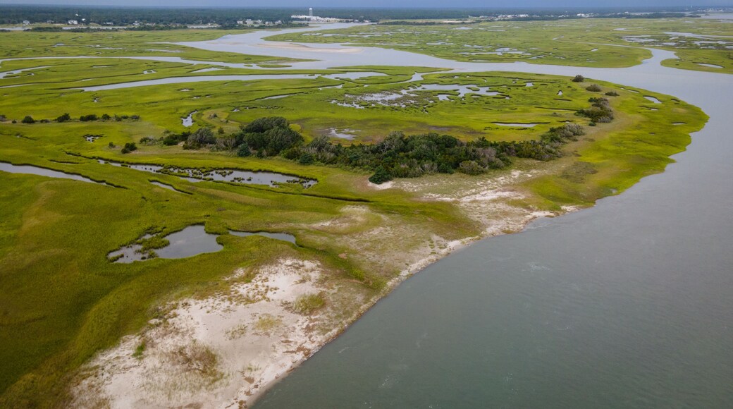 Boating around the Crystal Coast in Onslow County, North Carolina