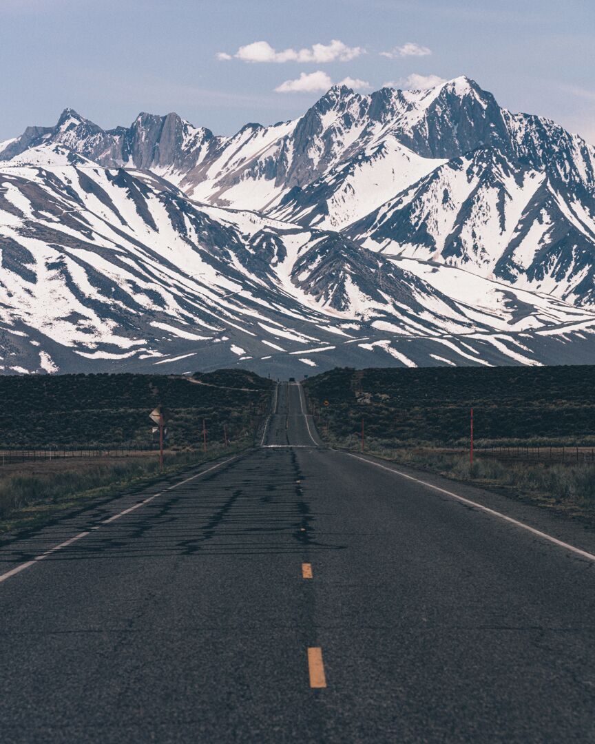 The road up to Boundary Peak can look treacherous. 