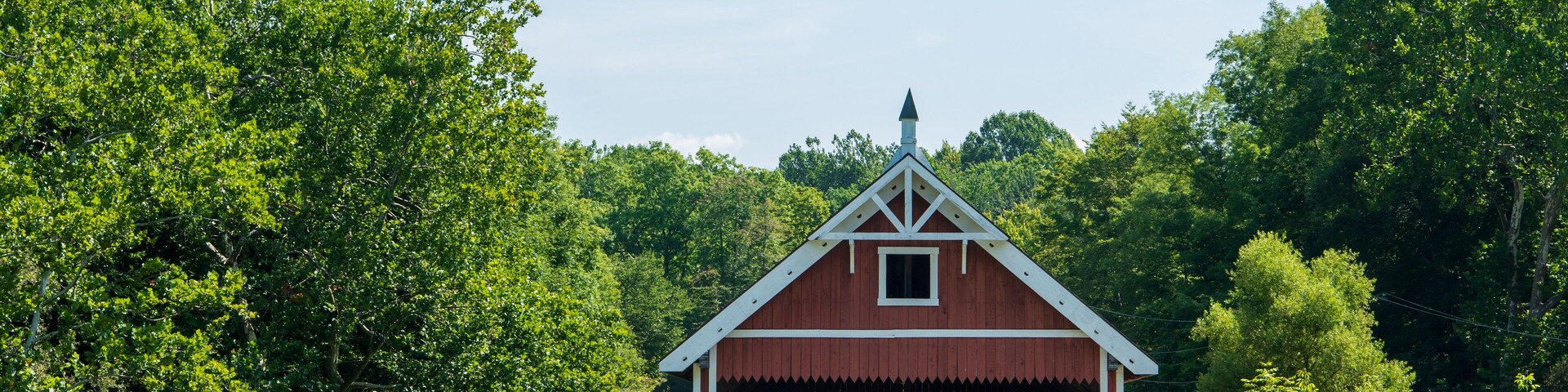 Netcher Road Covered Bridge in Ashtabula County, Ohio