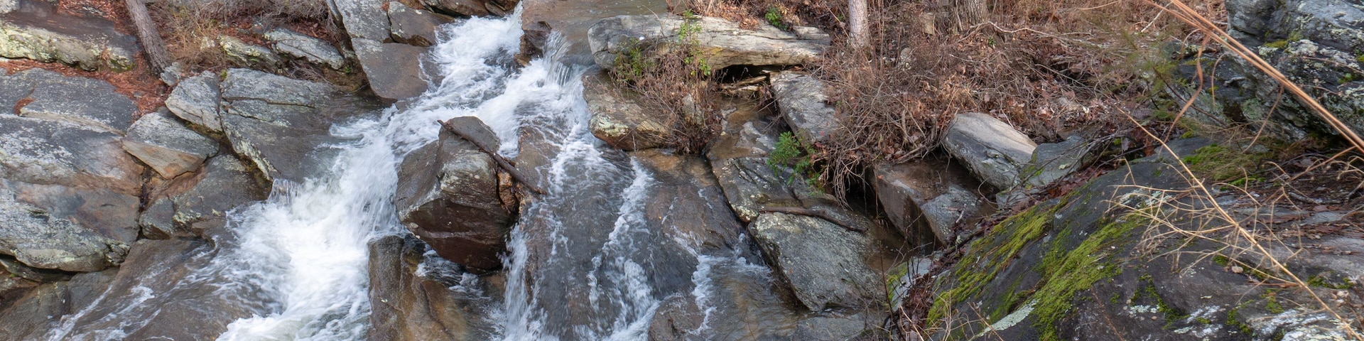 Cheaha Falls in the Talladega National Forest in Alabama, USA