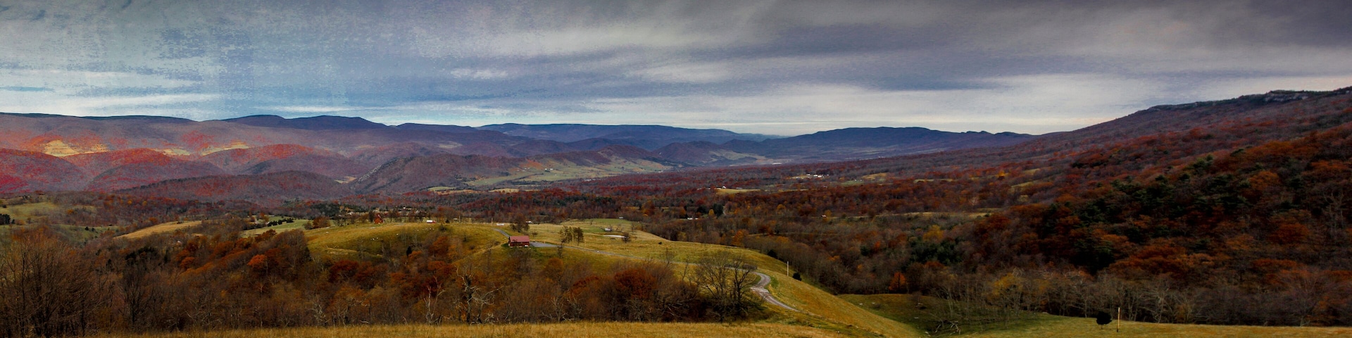 Germany Valley in Autumn, West Virginia