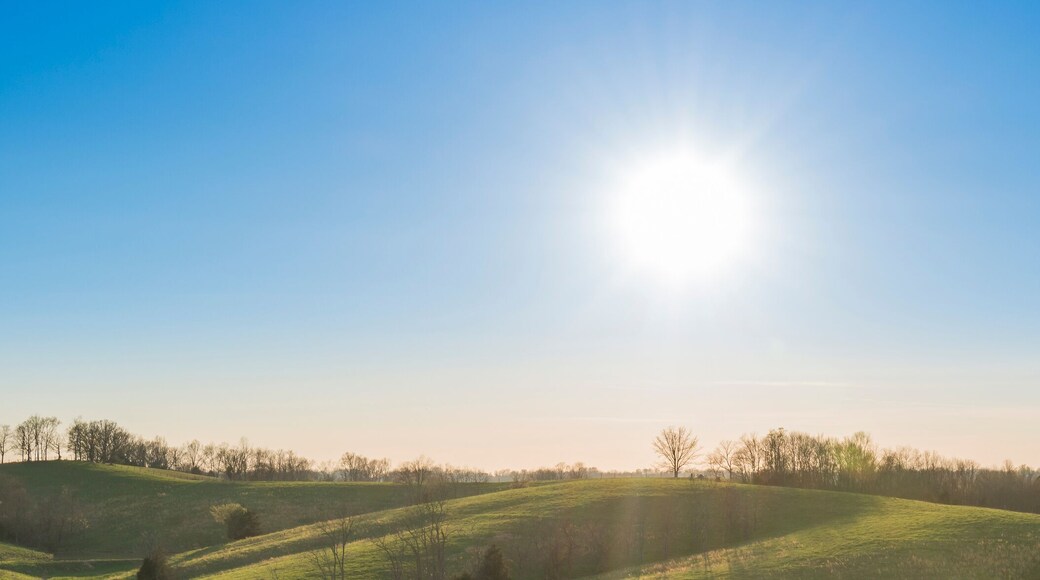 Sunset over Ketucky Farmland