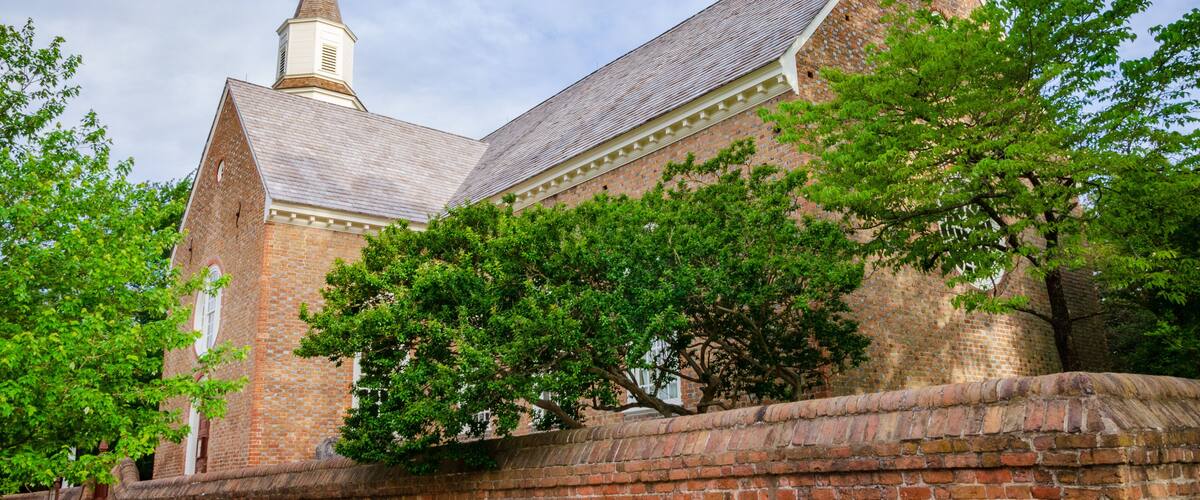 The “Historic Triangle” Historical Colonial Williamsburg in Virginia