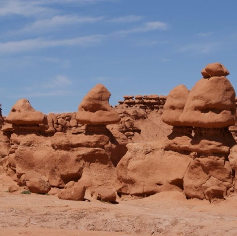 The Goblins, in Goblin Valley State Park (Utah). 