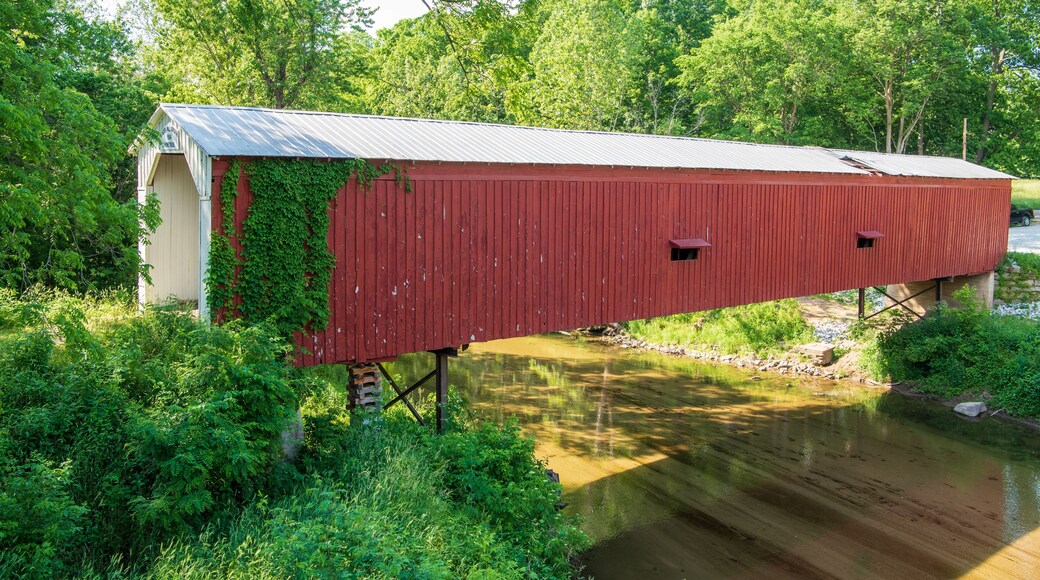 Cades Mill Covered Bridge, Fountain County, Indiana