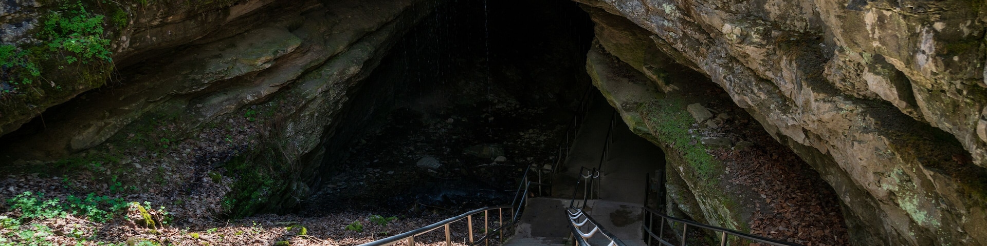 The Entrance to the Caves Mouth at Mammoth Cave National Park