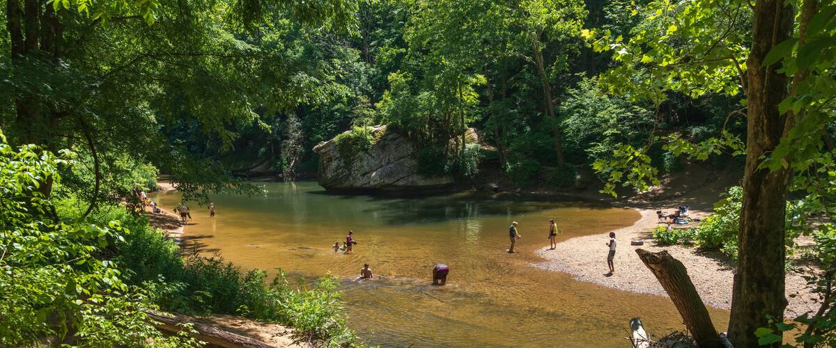 The Red River Gorge Geological Area in Kentucky