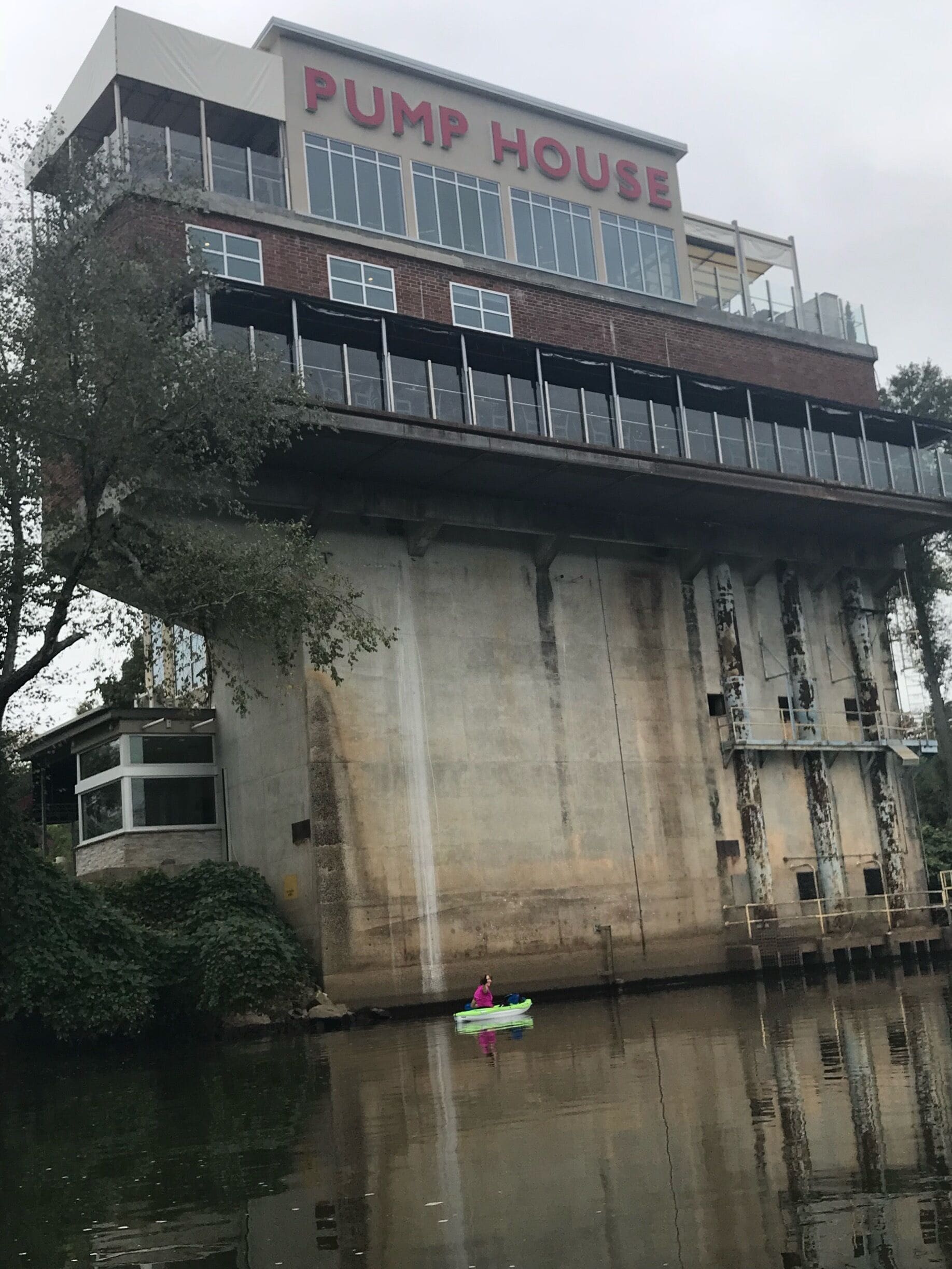 I don’t know about the casual dining but it’s an awesome place to just paddle  around