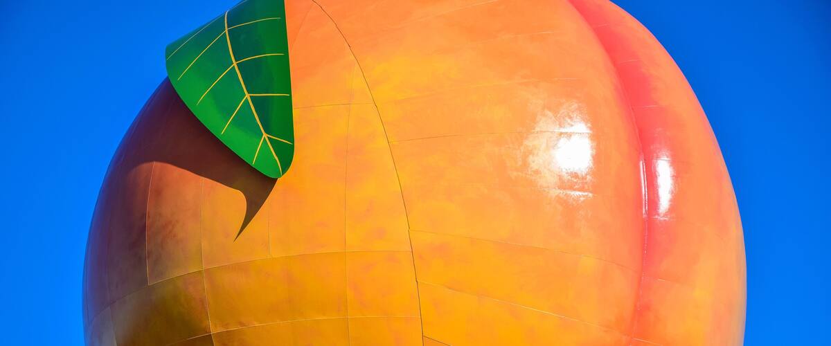 Peachoid Peach in Gaffney South Carolina SC