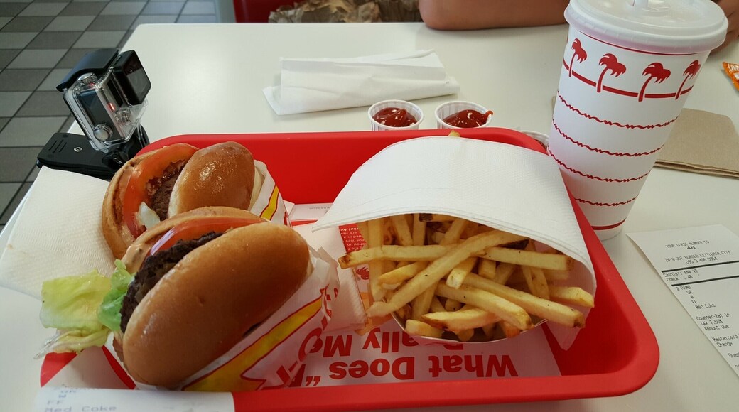 Anytime I am near an In-n-Out, it is a requirement to get a couple of these! #lifeatexpedia #roadtrip2016
