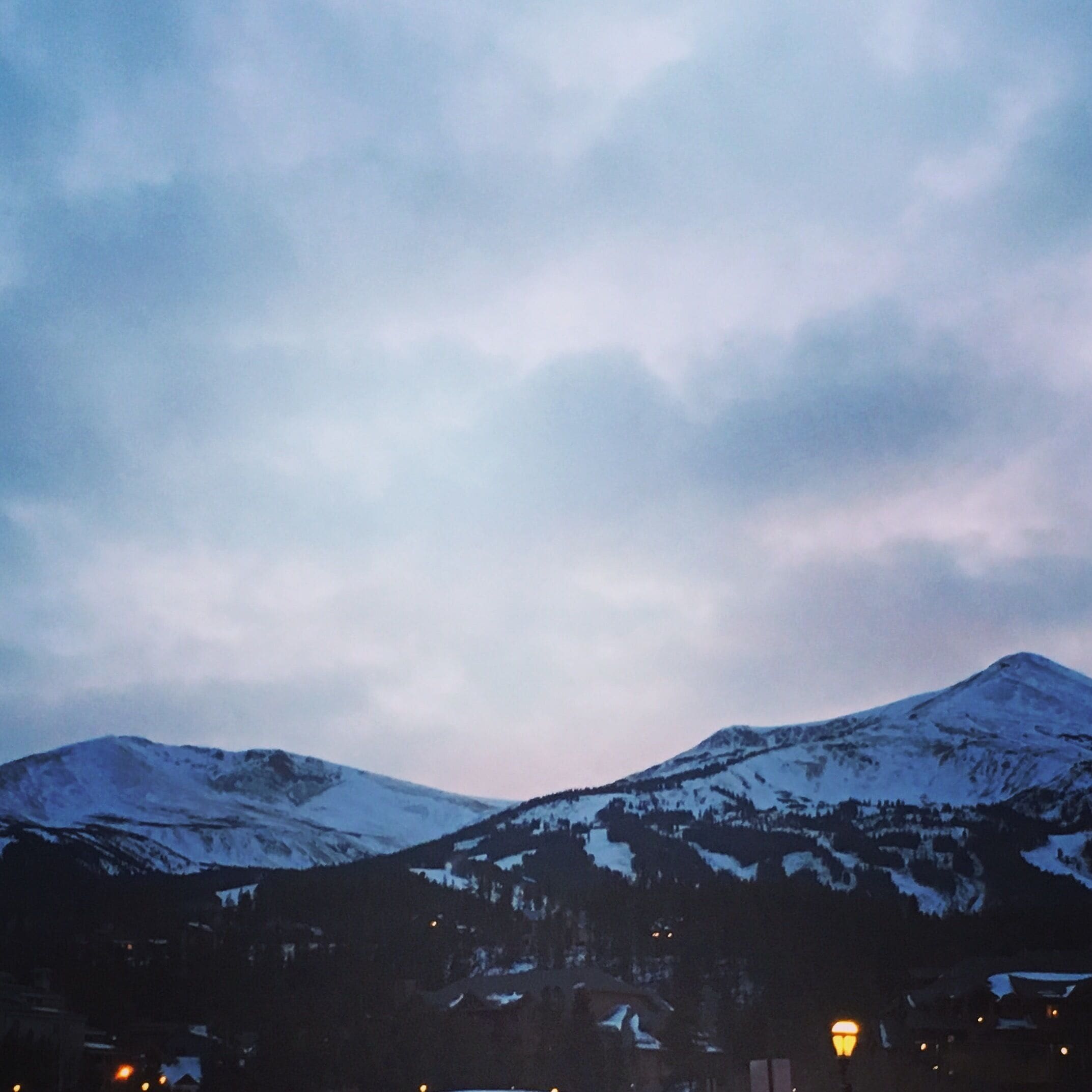 Skiing at Breckenridge, CO