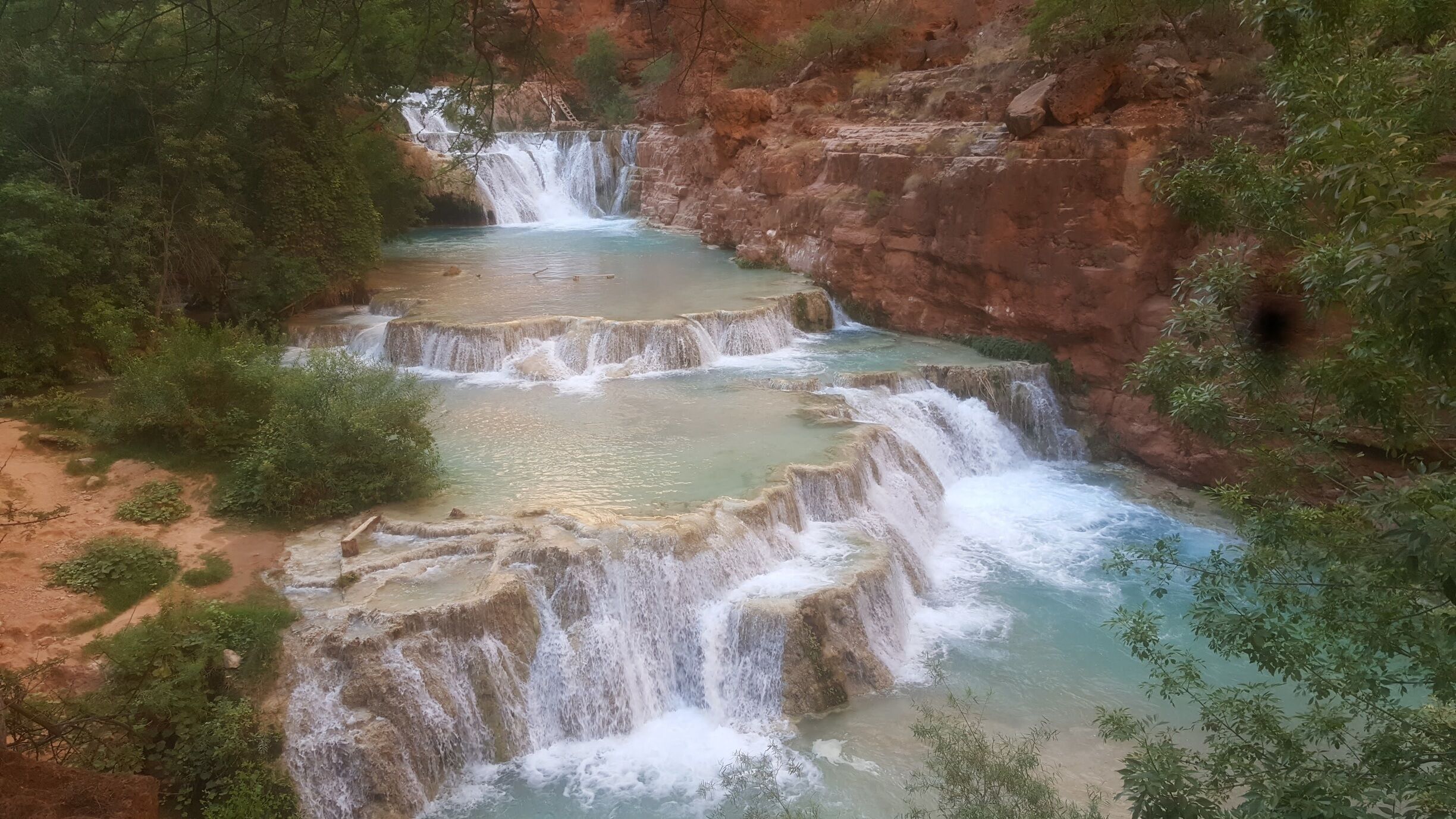 Little further out for Moony Falls. Worth it!