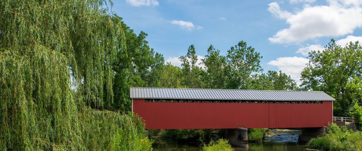 Mull Covered Bridge in Sandusky County, Ohio