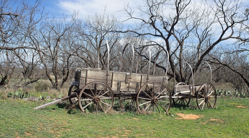 Old Wagon at Ft. Phantom in Jones County TX not far from Abilfene, TX