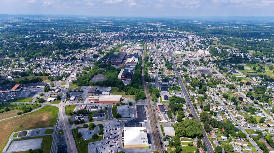 Aerial View of Lebanon Pennsylvania
