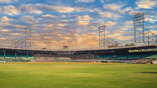 Rickwood Field at Sunset