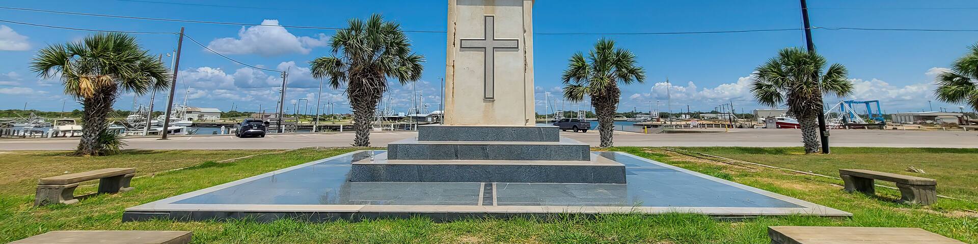 Fisherman's Memorial in Palacios, by Matagorda Bay