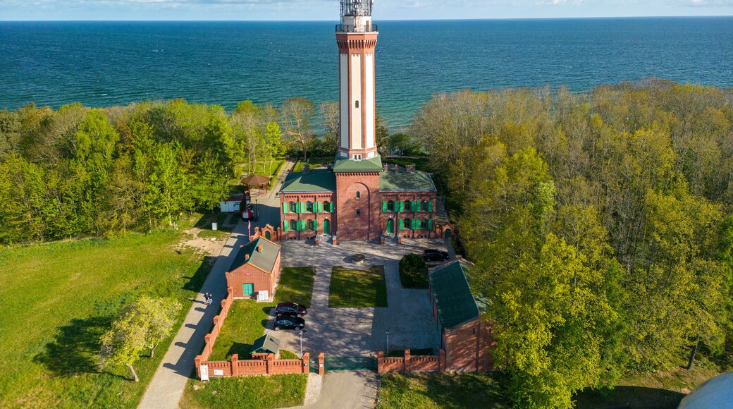 Lighthouse on the Baltic Sea in Niechorze