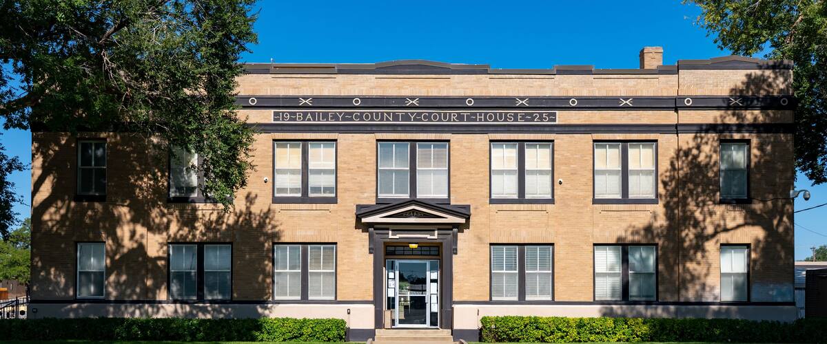 Bailey County Courthouse in Muleshoe, Texas