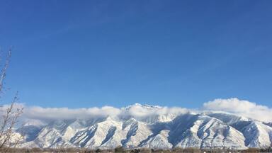 Wasatch mountains east of Sandy, Ut
#blue