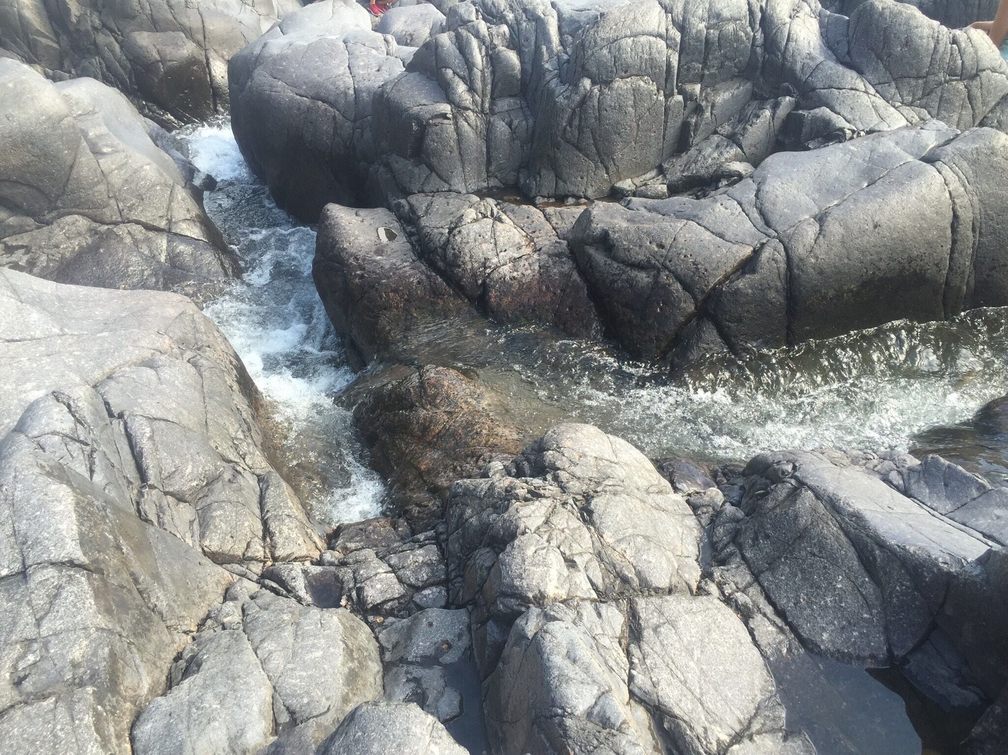 Fun place to rock hop and hike. 