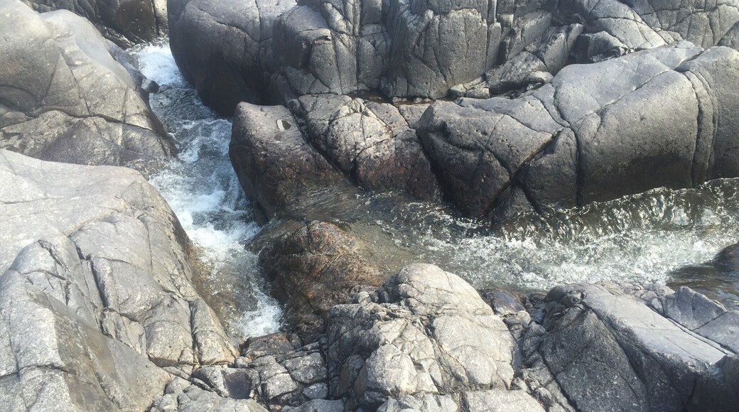 Fun place to rock hop and hike.