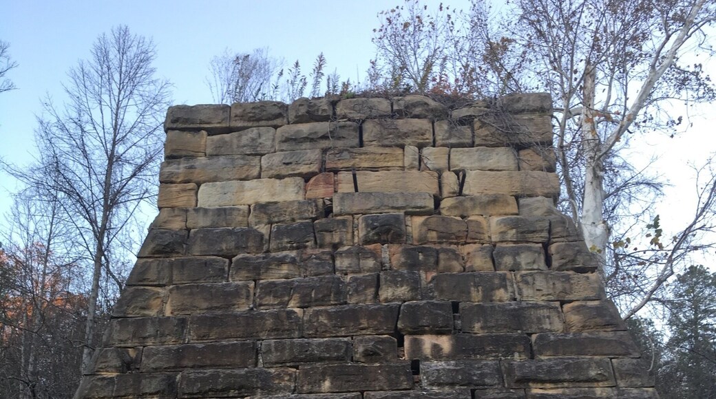 Wonderful old pig iron furnace in Carter County