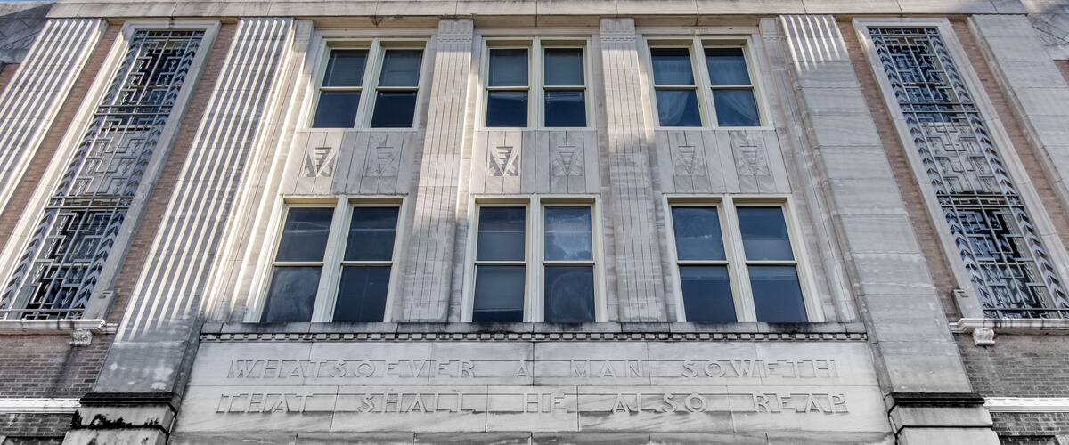 Lauderdale County courthouse at Meridian, Mississippi