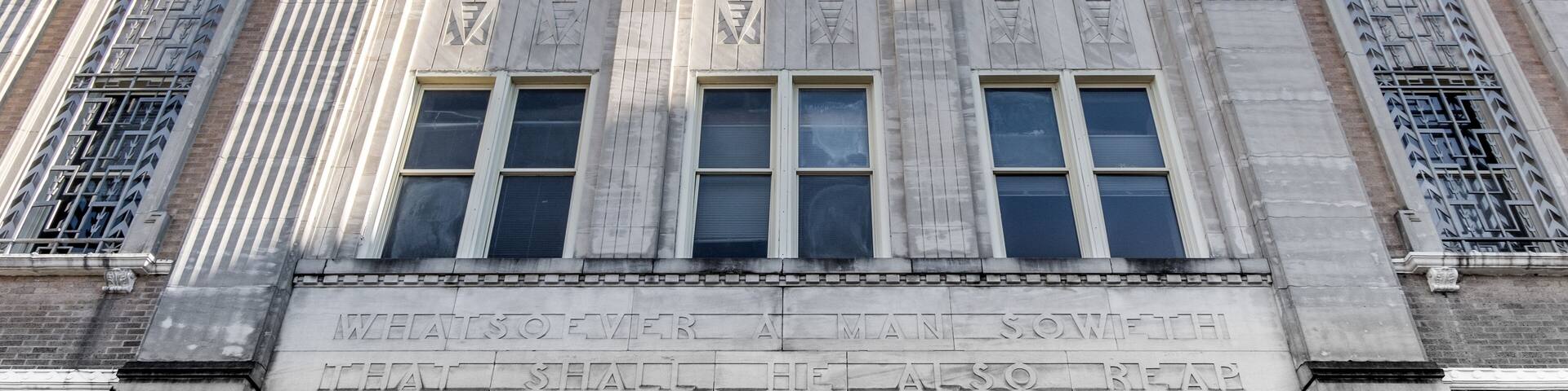 Lauderdale County courthouse at Meridian, Mississippi