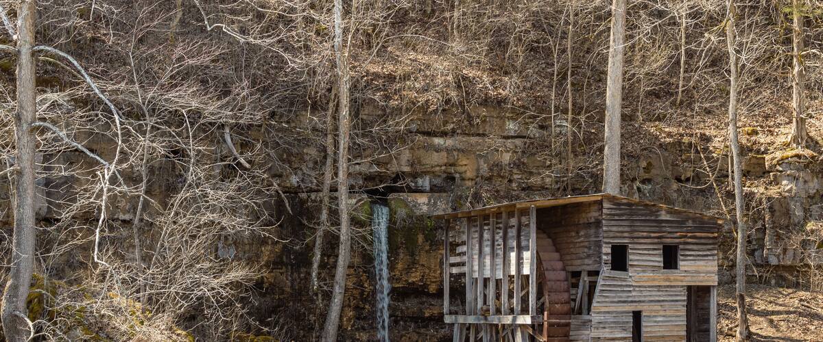Falling Spring Mill in Mark Twain National Forest National Park