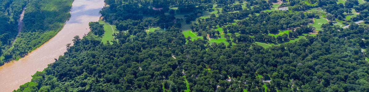 Brazos river near to Stephen f. austin state park , Texas, USA