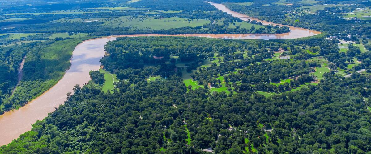 Brazos river near to Stephen f. austin state park , Texas, USA
