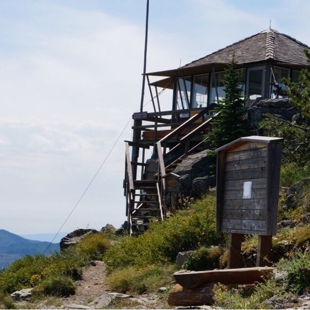 Worth the drive to 5,814' for views of the valley, the mountain ranges, Lake Wenatchee ... and a bonus if staff is there.