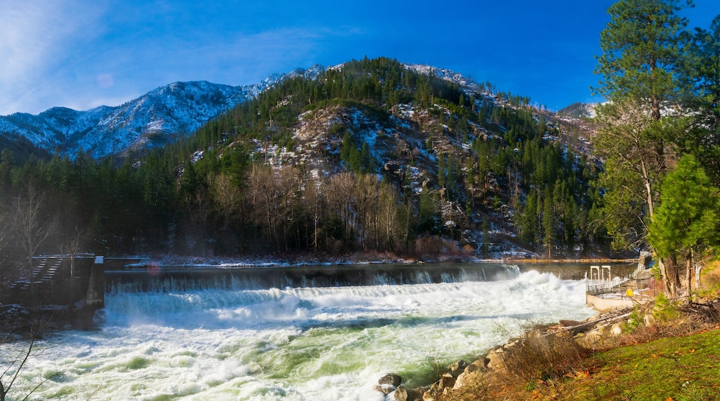Tumwater Dam Near Leavenworth, Washington