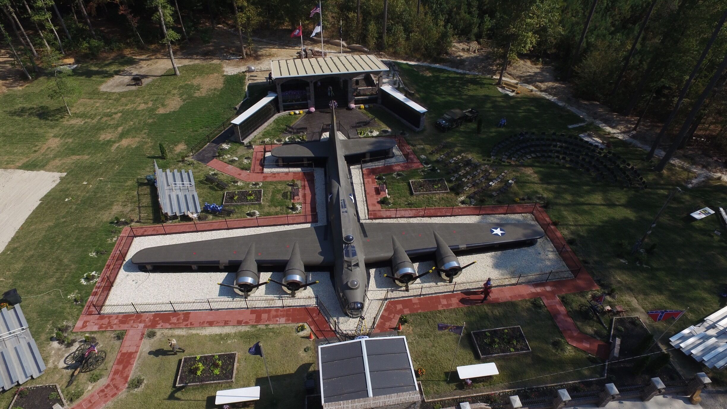 B-17 memorial park Sheridan 