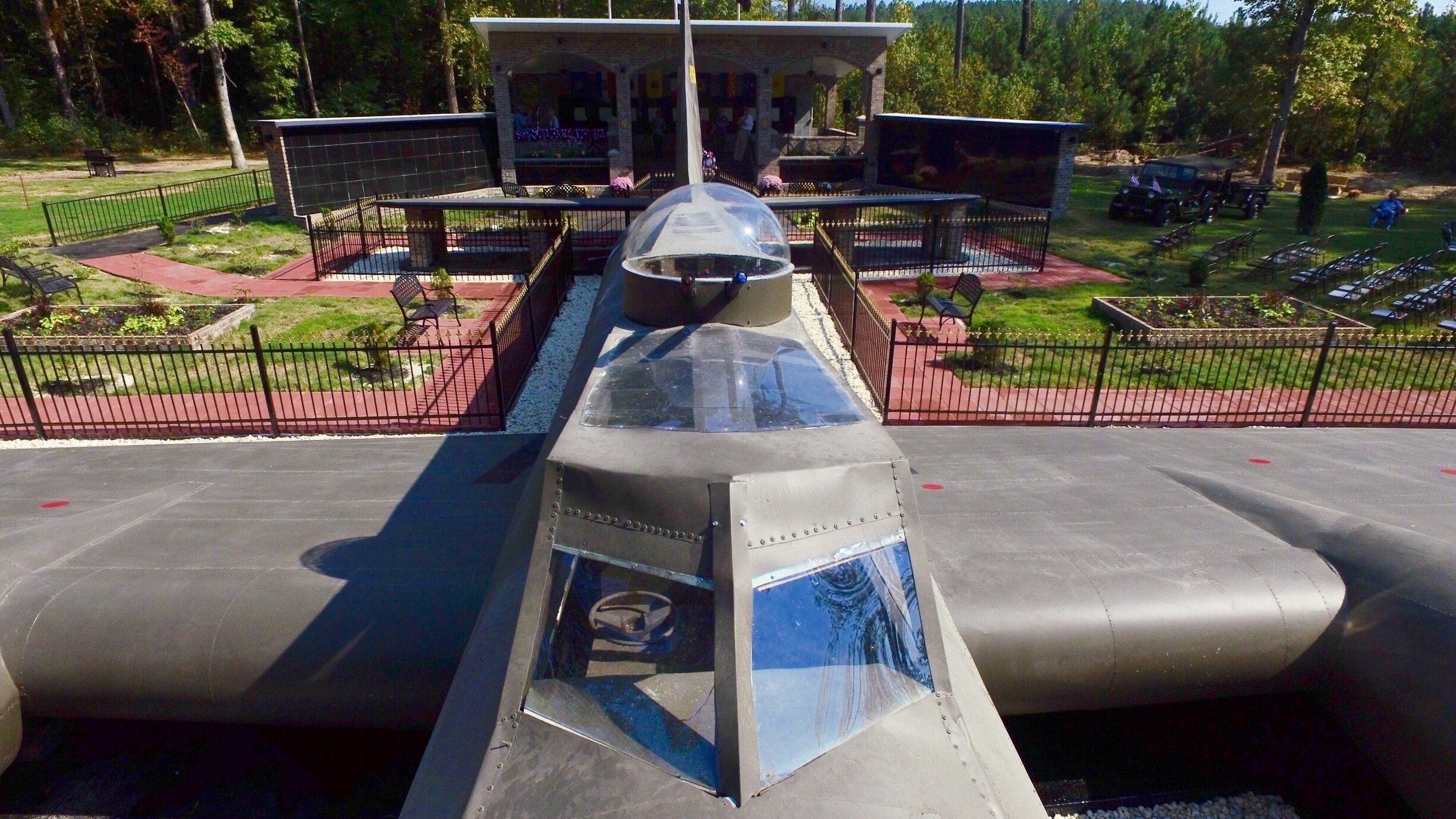 B-17 memorial park Sheridan 
