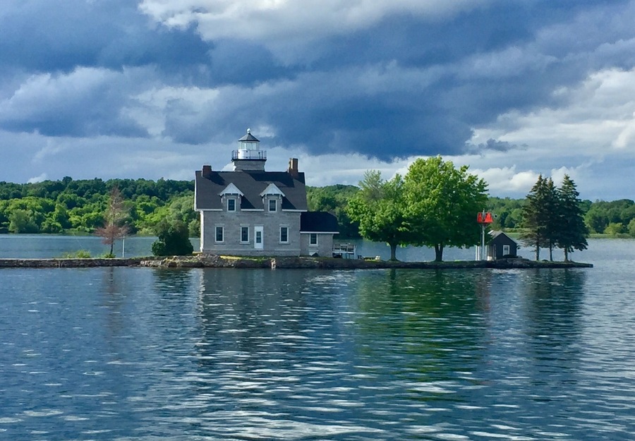 Located on the American side of the St Lawrence River this Lighthouse is actually located on 3 Islands that have been linked together by a series of causeways. It is no longer used but sure is pretty.