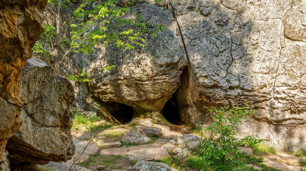 Robbers Cave State park in Oklahoma.