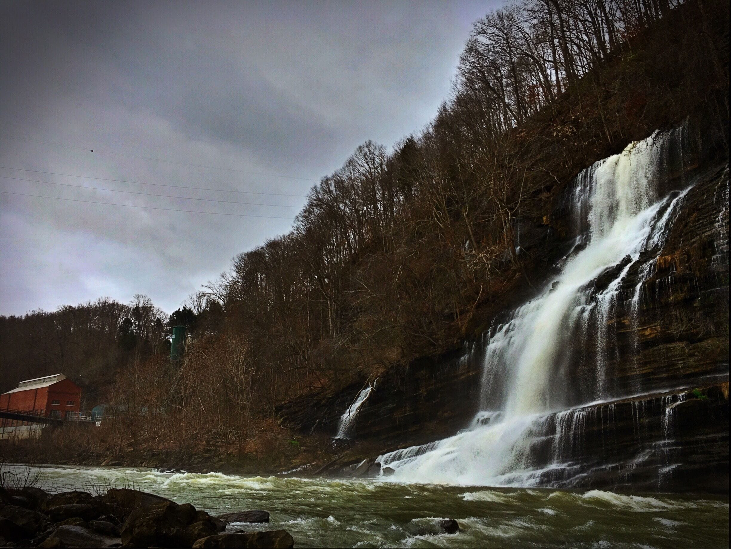 Nice Waterfall in Rock Island.