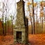 These woods offer a great hiking trail along old forest trails and streams. There are plenty of places to fish and while I was there I met a few people bolder climbing. This is an old fireplace about three miles into the trail. The original house dated back to the early to mid eighteen hundreds. Originally this was a one room house where the only source of heat is the only part still standing.