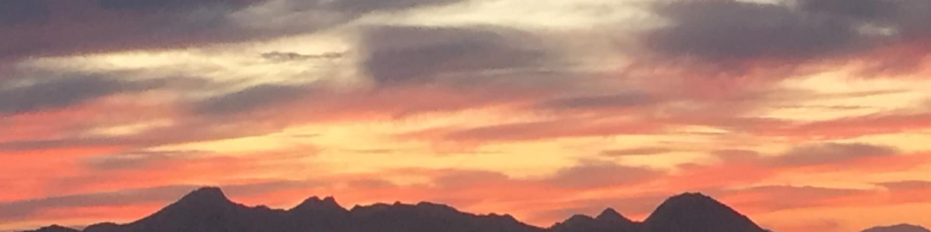 This is what I like to call my own personal mountain range. I live in Yuba City and these are the Sutter Buttes. I think this mountain range defines our small town. This is the smallest mountain range in the world:)