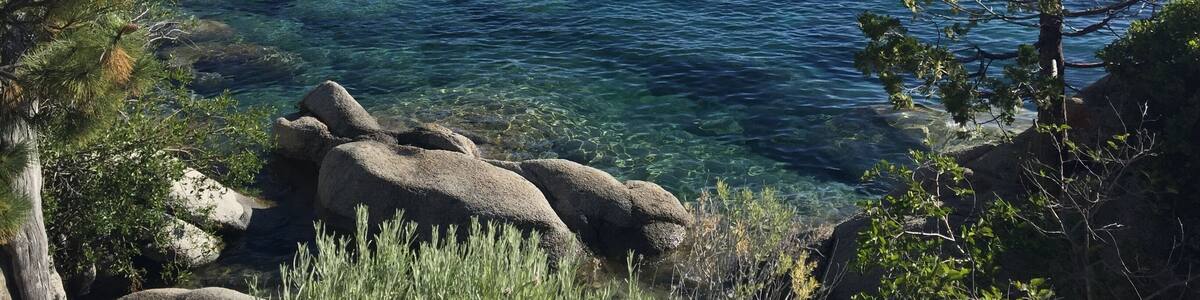 Cold water, great view