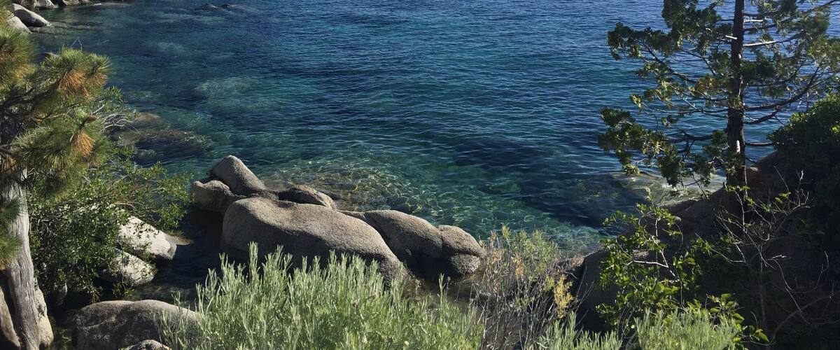 Cold water, great view