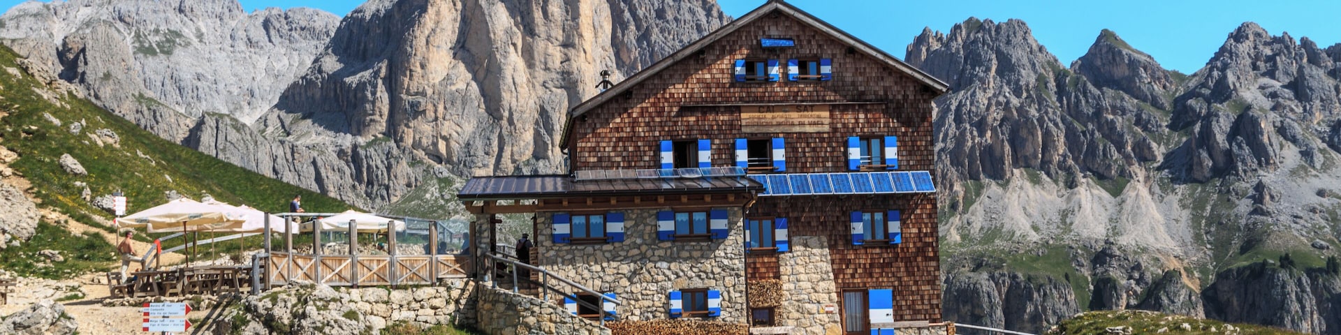 Rotwandhütte in July 2015